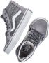 Vans Sk8-Hi Zip meisjes hoge sneaker Grijs - Thumbnail 4