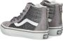 Vans Sk8-Hi Zip meisjes hoge sneaker Grijs - Thumbnail 6