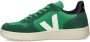 Veja V-10 heren sneaker Donkergroen - Thumbnail 4