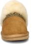 Warmbat Australia Warmbat Flurry Suede Tape Cognac dames pantoffel (open hiel) bruin - Thumbnail 3