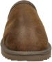 Warmbat Classic Leather Pantoffels Open donkerbruin - Thumbnail 3