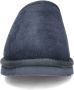 Warmbat Australia gevoerde suède pantoffels blauw - Thumbnail 5