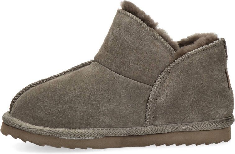 WARMBAT Pantoffels Dames Willow Maat: 40 Materiaal: Suède Kleur: Taupe - Foto 5