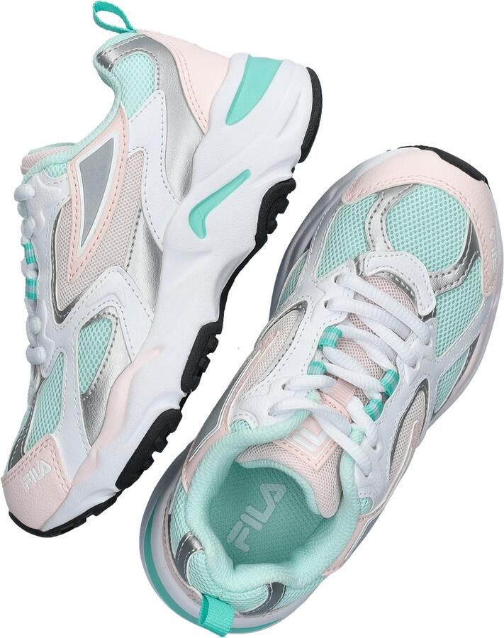 Fila Ray Tracer sneakers turquoise lichtroze - Foto 12