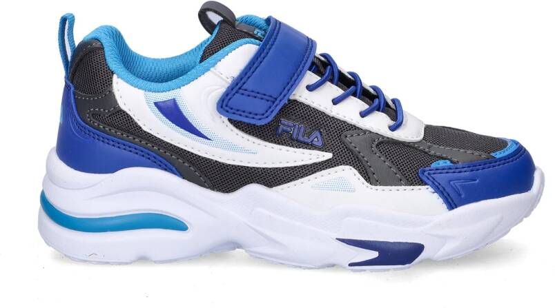 Fila Madrun Velro Kids Sneakers Laag Zwart - Foto 4