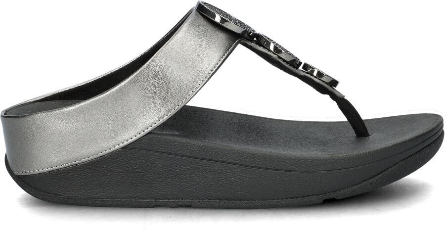 Fitflop Dianets HALO BEAD-CIRCLE METALLIC TOE-POST SANDALS pool slides pantoffel met dempende tussenzooltechnologie - Foto 14