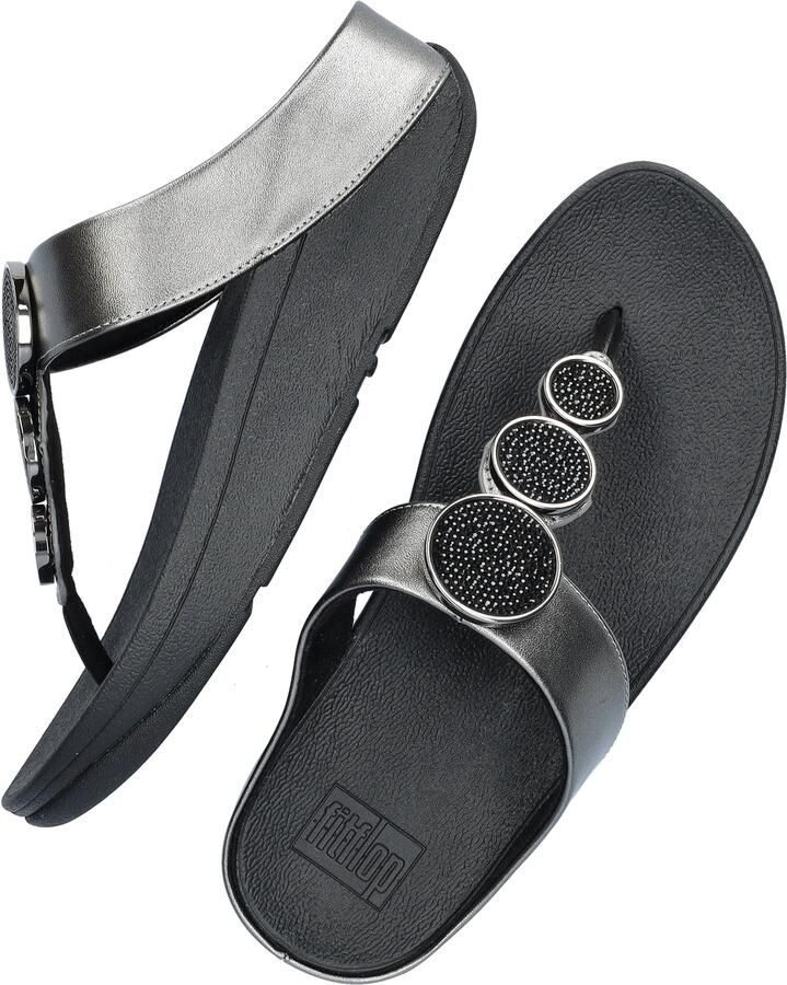 Fitflop Dianets HALO BEAD-CIRCLE METALLIC TOE-POST SANDALS pool slides pantoffel met dempende tussenzooltechnologie - Foto 15