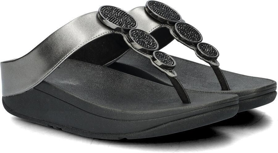 Fitflop Dianets HALO BEAD-CIRCLE METALLIC TOE-POST SANDALS pool slides pantoffel met dempende tussenzooltechnologie - Foto 17