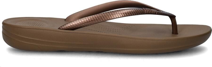 FitFlop Iqushion Ergonomic Flip-Flops TPU Dames Slippers Bronze - Foto 9