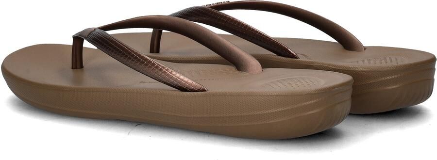 FitFlop Iqushion Ergonomic Flip-Flops TPU Dames Slippers Bronze - Foto 11