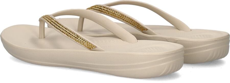 Fitflop Teenslippers IQUSHION SPARKLE CLASSIC sleehak zomerschoen slippers met fonkelende glitterafwerking - Foto 10
