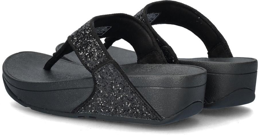 FITFLOP Teenslippers Dames Lulu Glitter Toe-post Maat: 40 Materiaal: Leer Kleur: Blauw - Foto 15