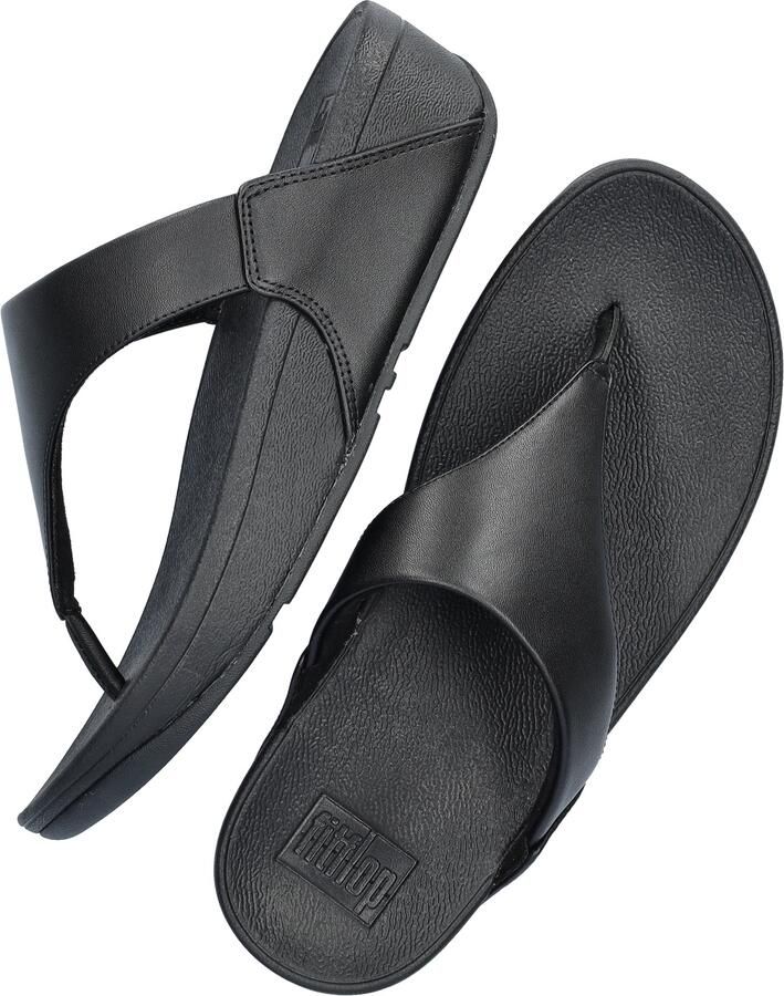 Fitflop Dianets LULU LEATHER TOEPOST pool slides pantoffel badeschoen met sleehak - Foto 20