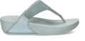 Fitflop Teenslippers LULU SHIMMERLUX TOE-POST SANDALS sleehak zomerschoen slippers in glanzende look - Blauw
