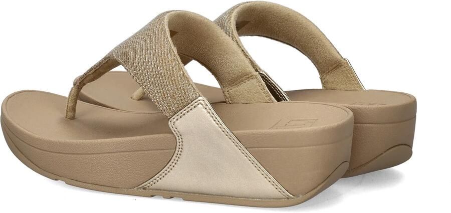 FitFlop Lulu Shimmerlux Toe Post Sandals Teenslippers beige - Foto 10