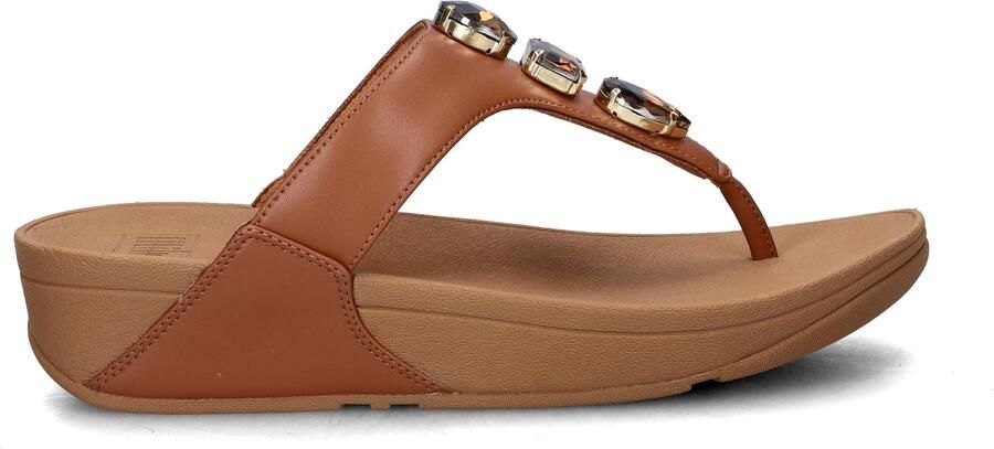 FitFlop Lulu Ultra-Jewel Toe-Post Sandals BRUIN - Foto 3