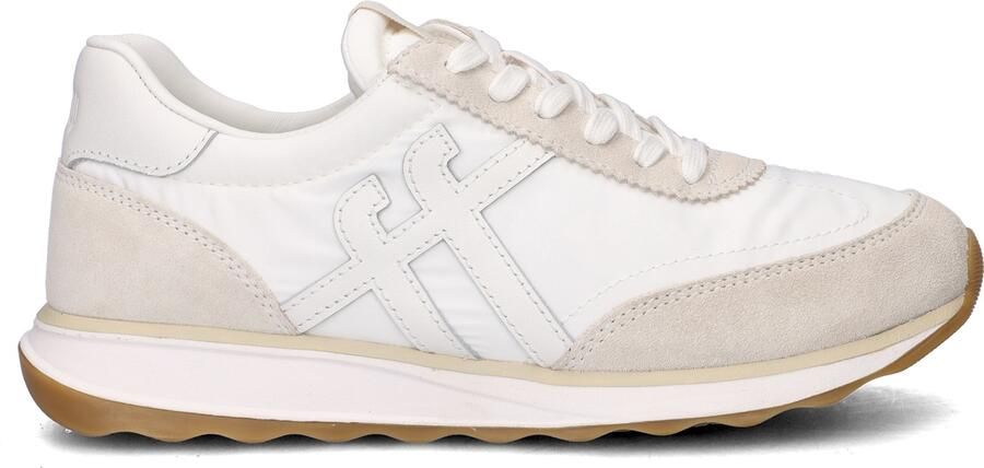 FitFlop Retro-Q FF Fabri Suede Sneakers Dames Sneakers Wit - Foto 2