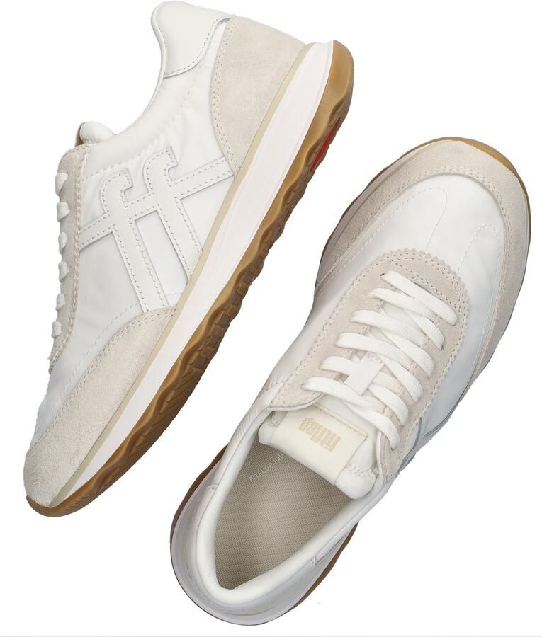 FitFlop Retro-Q FF Fabri Suede Sneakers Dames Sneakers Wit - Foto 3