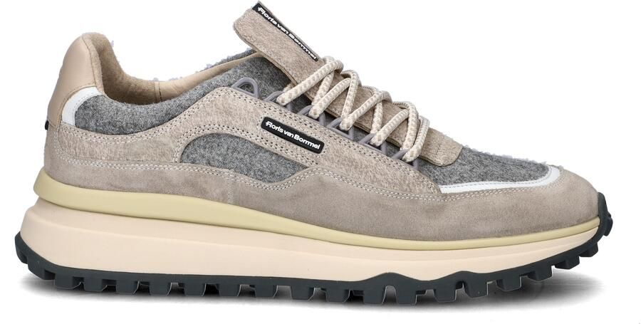FLORIS VAN BOMMEL Lage Sneakers Heren Sfm-10248 De Gripper Maat: 48⅔ Materiaal: Suède Kleur: Beige - Foto 11