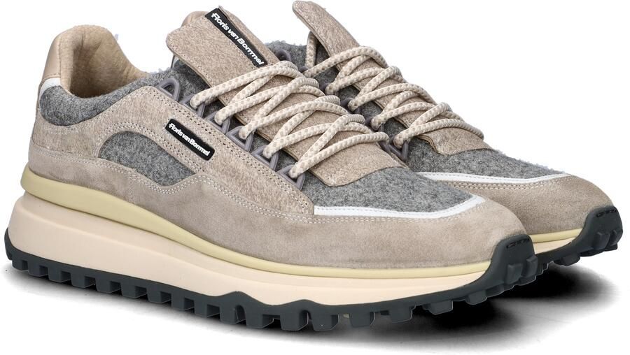 FLORIS VAN BOMMEL Lage Sneakers Heren Sfm-10248 De Gripper Maat: 48⅔ Materiaal: Suède Kleur: Beige - Foto 14