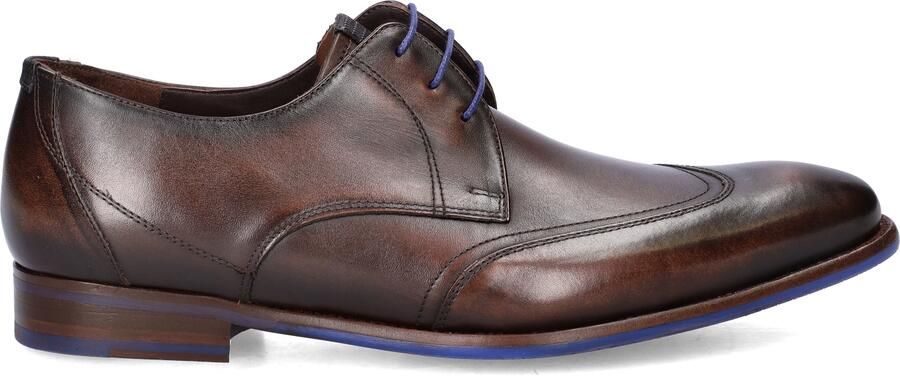 FLORIS VAN BOMMEL Nette Schoenen Heren Sfm-30173 De Stijler 44⅔ Leer Bruin - Foto 7