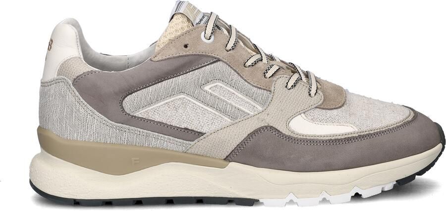 Floris van Bommel Sfm-10154 De Treener Sneakers Textiel Heren Beige - Foto 3