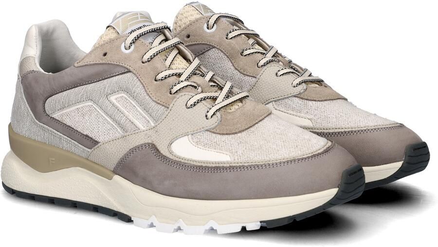 Floris van Bommel Sfm-10154 De Treener Sneakers Textiel Heren Beige - Foto 5