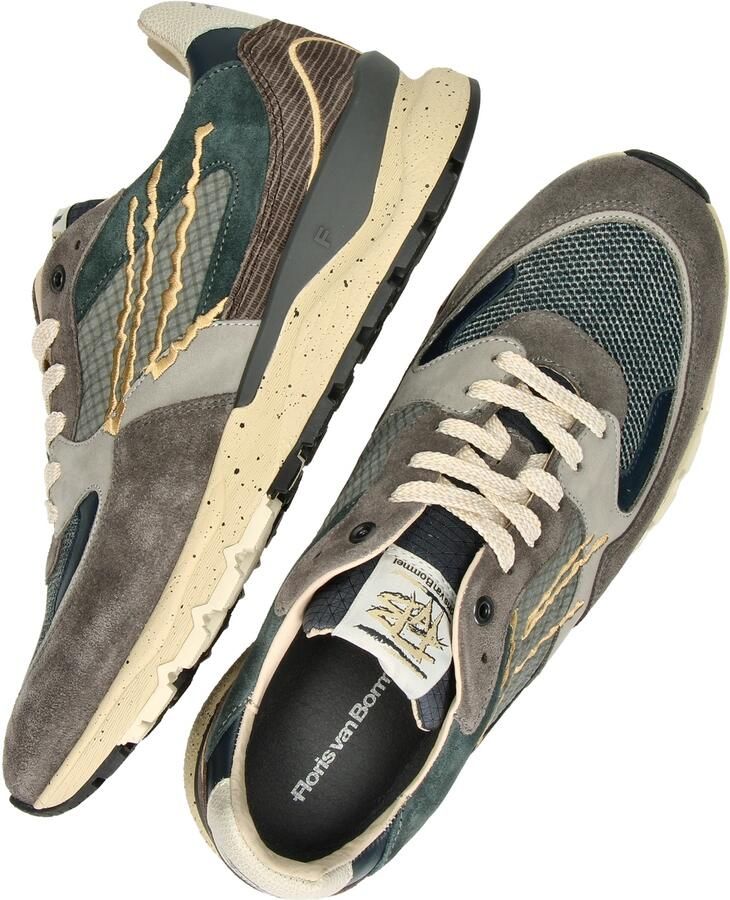 Floris van Bommel HEREN SNEAKERS GRIJS SFM-10243-31-01 DE TREENER 06.10-DARKGREY-G½ - Foto 8