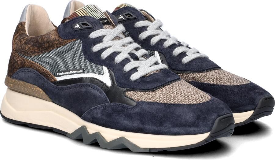 FLORIS VAN BOMMEL Lage Sneakers Heren Sfm-10178 De Zager Maat: 45⅓ Materiaal: Suède Kleur: Blauw - Foto 10