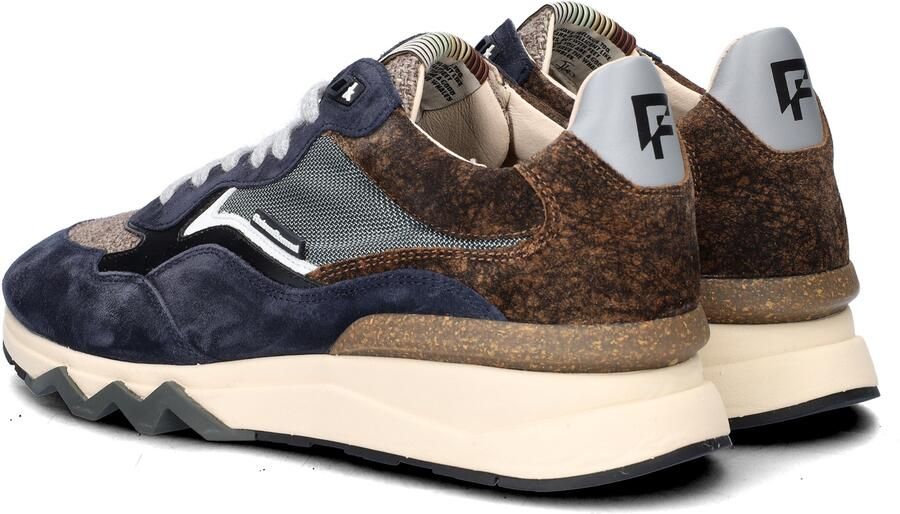 FLORIS VAN BOMMEL Lage Sneakers Heren Sfm-10178 De Zager Maat: 45⅓ Materiaal: Suède Kleur: Blauw - Foto 11