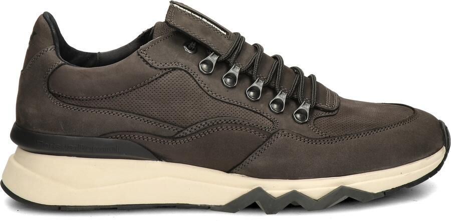 Floris van Bommel Sfm-10135 De Zager Sneakers Nubuck Heren Bruin - Foto 11