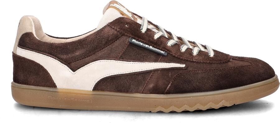 FLORIS VAN BOMMEL Lage Sneakers Heren Sfm-10224 De Zaler Maat: 40⅔ Materiaal: Suède Kleur: Bruin - Foto 3
