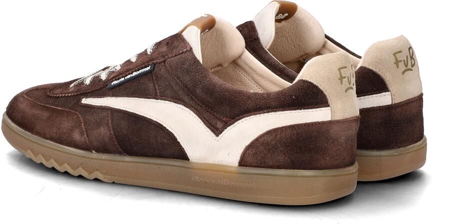 FLORIS VAN BOMMEL Lage Sneakers Heren Sfm-10224 De Zaler Maat: 40⅔ Materiaal: Suède Kleur: Bruin - Foto 6