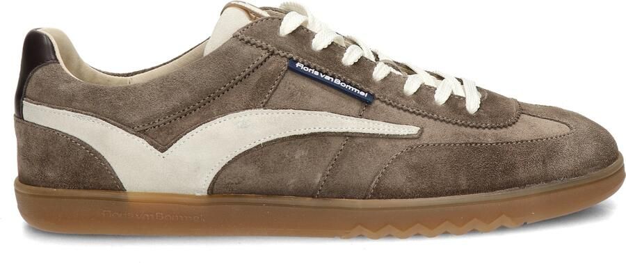 FLORIS VAN BOMMEL Lage Sneakers Heren Sfm-10224 De Zaler Maat: 44⅔ Materiaal: Suède Kleur: Taupe - Foto 6