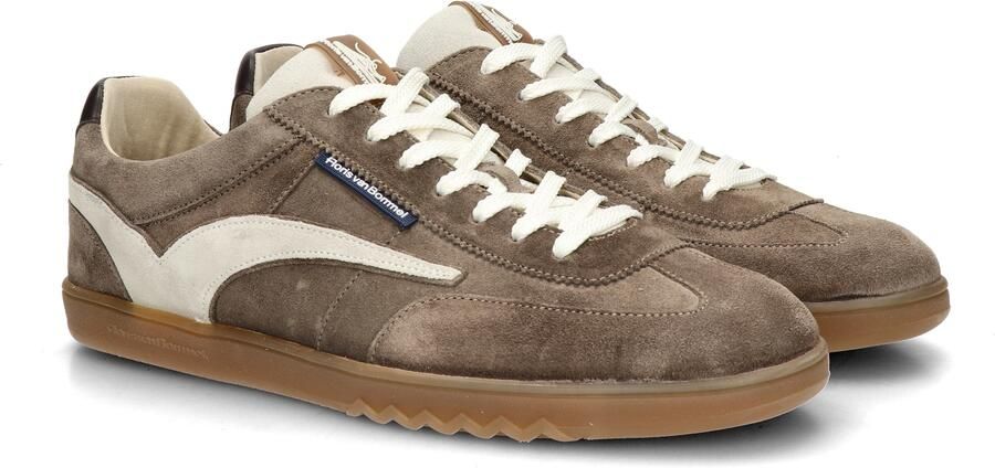 FLORIS VAN BOMMEL Lage Sneakers Heren Sfm-10224 De Zaler Maat: 44⅔ Materiaal: Suède Kleur: Taupe - Foto 9