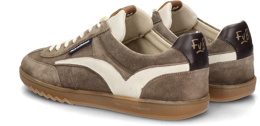 FLORIS VAN BOMMEL Lage Sneakers Heren Sfm-10224 De Zaler Maat: 44⅔ Materiaal: Suède Kleur: Taupe - Foto 8