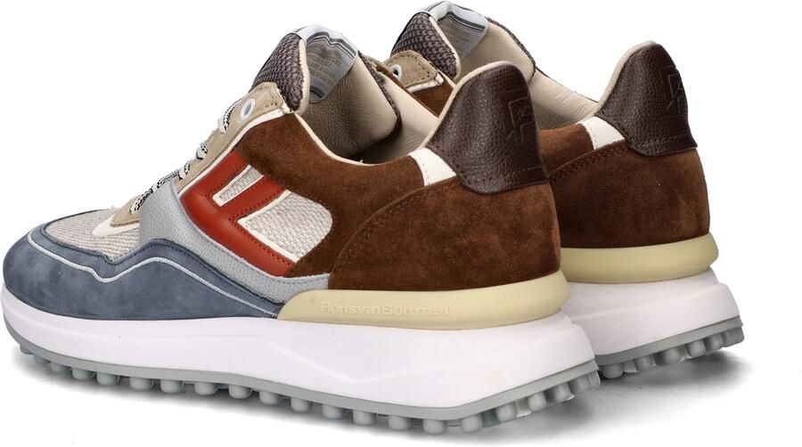 FLORIS VAN BOMMEL Lage Sneakers Heren Sfm-10139 Noppi Maat: 39⅓ Materiaal: Suède Kleur: Bruin - Foto 11