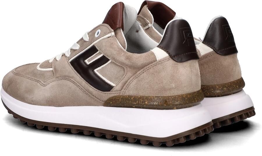 FLORIS VAN BOMMEL Lage Sneakers Heren Sfm-10223 Noppi Maat: 44⅔ Materiaal: Leer Kleur: Beige - Foto 12