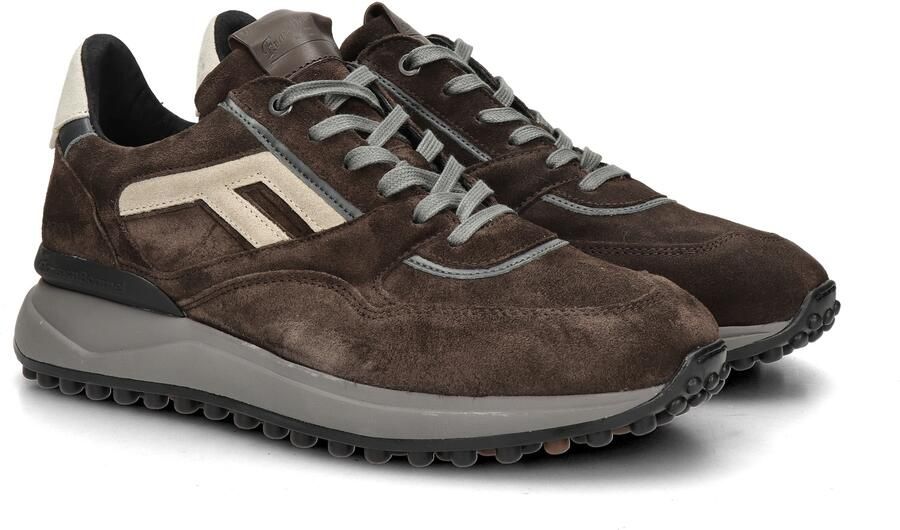 Floris van Bommel NOPPI 29.70 Lage sneakersVrije tijdsschoenen Heren sneakers Bruin - Foto 7