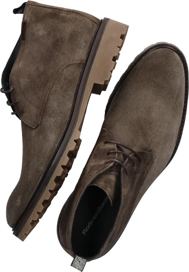 FLORIS VAN BOMMEL Veterboots Heren Sfm-50082 Sturdi Maat: 41⅓ Materiaal: Suède Kleur: Taupe - Foto 7