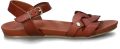 Fred de la Bretoniere Clover Jessy Sandaal Vachetta Cognac - Bruin