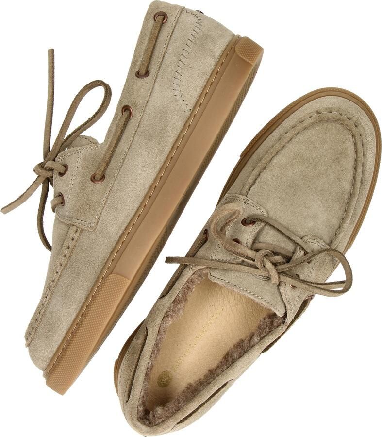 Fred de la bretoniere DONNA MOCA Sneaker Suede Taupe - Foto 4