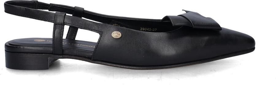 Fred de la Bretoniere ELISSE SLING Slingback nappa leather slingback loafers zwart - Foto 5