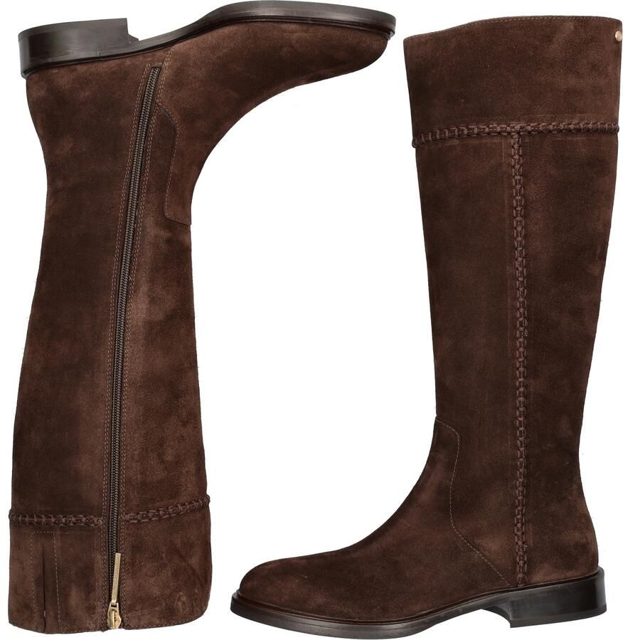 Fred de la Bretoniere EVIO CAMO Hight Boot Suede Dark Brown - Foto 3