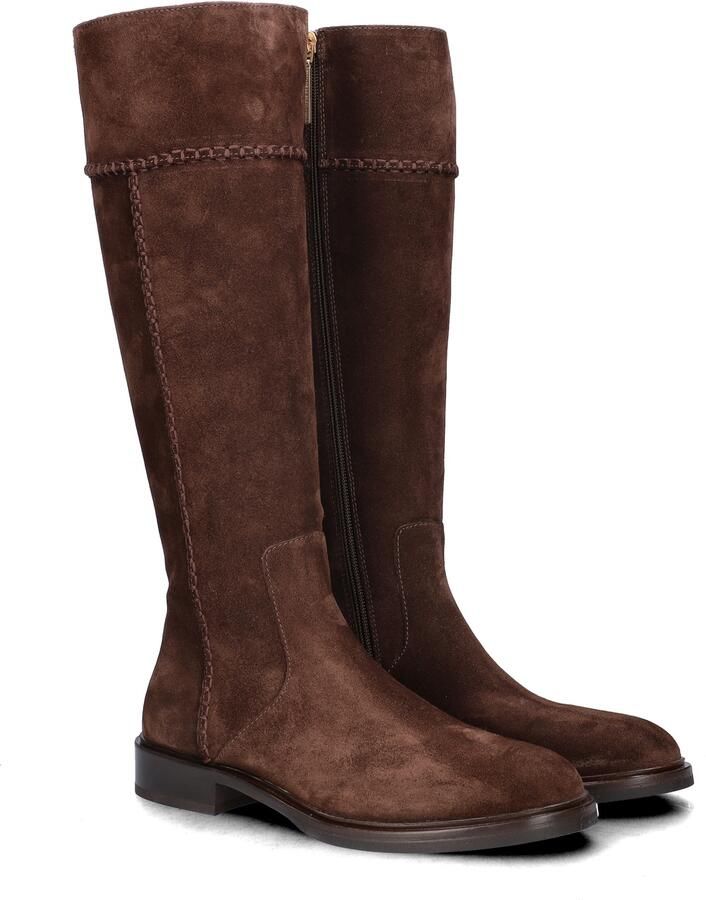 Fred de la Bretoniere EVIO CAMO Hight Boot Suede Dark Brown - Foto 4