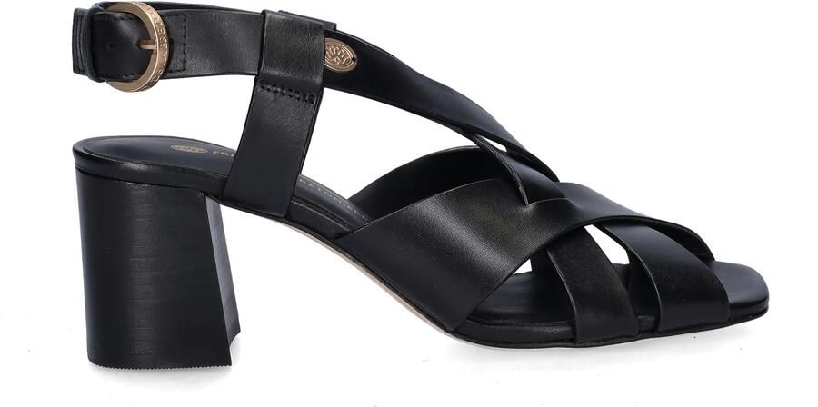 Fred de la bretoniere Giada Cross sandaal Crust Zwart