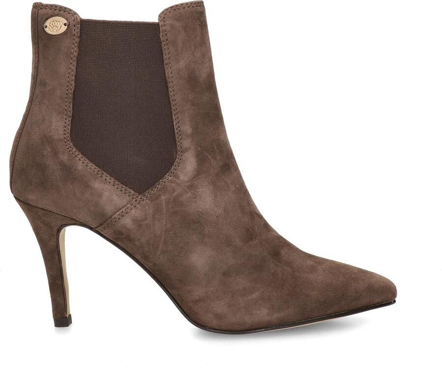 Fred de la bretoniere GIMMIES CHELSEA Ankle Boot Suede Dark Brown