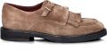 FRED DE LA BRETONIERE Loafers Dames Paris Jay Suède Taupe - Bruin