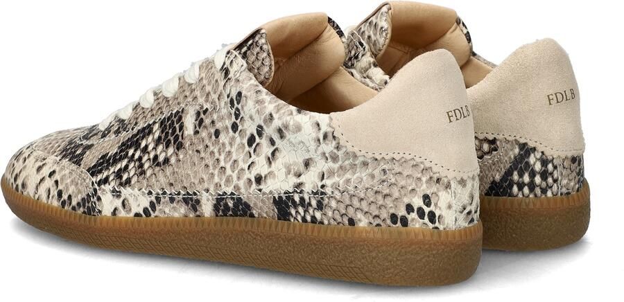 FRED DE LA BRETONIERE Lage Sneakers Dames Pearl Sign Maat: 42 Materiaal: Leer Kleur: Beige - Foto 5