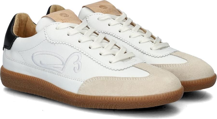 FRED DE LA BRETONIERE Lage Sneakers Dames Pearl Sign Maat: 40 Materiaal: Suède Kleur: Wit - Foto 7